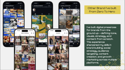 კონტენტ კალენდრის შექმნა და სარეკლამო კრეატივების მომზადება