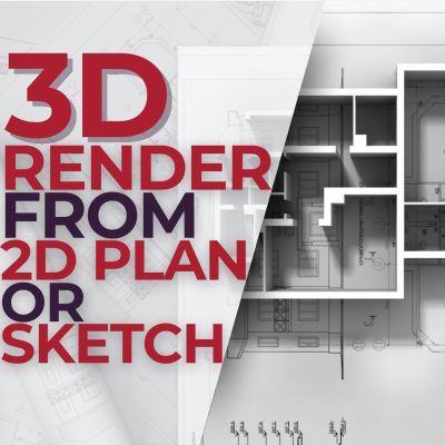 შევქმნი ინტერიერის 3D ვიზუალიზაციას პრეზენტაციისთვის მზად ფორმატში