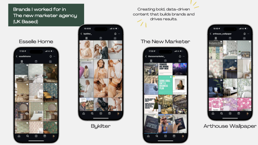 ციფრული მარკეტერი/კონტენტ კრეატორი UK based agency